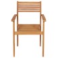 vidaXL Set da Pranzo da Giardino 9 pz in Legno Massello di Teak vidaXL Set da Pranzo da Giardino 9 pz in Legno Massello di Teak