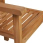 vidaXL Set da Pranzo da Giardino 9 pz in Legno Massello di Teak vidaXL Set da Pranzo da Giardino 9 pz in Legno Massello di Teak