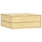 vidaXL Set Divani da Giardino 4 pz in Legno di Pino Impregnato