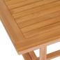 vidaXL Set da Pranzo da Giardino 7 pz in Legno Massello di Teak
