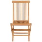 vidaXL Set da Pranzo da Giardino 5 pz in Legno Massello di Teak vidaXL Set da Pranzo da Giardino 5 pz in Legno Massello di Teak
