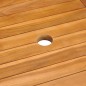 vidaXL Set da Pranzo da Giardino 7 pz con Cuscini Legno di Teak vidaXL Set da Pranzo da Giardino 7 pz con Cuscini Legno di Teak