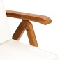 vidaXL Set da Pranzo da Giardino 7 pz con Cuscini Legno di Teak vidaXL Set da Pranzo da Giardino 7 pz con Cuscini Legno di Teak