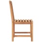 vidaXL Set da Pranzo per Esterni 9 pz in Legno Massello di Teak vidaXL Set da Pranzo per Esterni 9 pz in Legno Massello di Teak