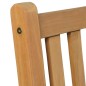 vidaXL Set da Pranzo per Esterni 7 pz in Legno Massello di Teak vidaXL Set da Pranzo per Esterni 7 pz in Legno Massello di Teak
