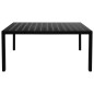 vidaXL Set da Pranzo da Giardino 5 pz Nero vidaXL Set da Pranzo da Giardino 5 pz Nero