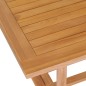 vidaXL Set da Pranzo da Giardino 7 pz in Legno Massello di Teak