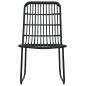 vidaXL Set da Pranzo da Giardino 5 pz in Polyrattan e Vetro vidaXL Set da Pranzo da Giardino 5 pz in Polyrattan e Vetro