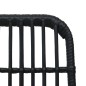 vidaXL Set da Pranzo da Giardino 5 pz in Polyrattan e Vetro vidaXL Set da Pranzo da Giardino 5 pz in Polyrattan e Vetro