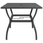 vidaXL Set da Pranzo da Giardino 5 pz in Textilene e Acciaio vidaXL Set da Pranzo da Giardino 5 pz in Textilene e Acciaio