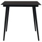 vidaXL Set da Pranzo da Giardino 5 pz in Rattan PVC Nero vidaXL Set da Pranzo da Giardino 5 pz in Rattan PVC Nero