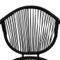 vidaXL Set da Pranzo da Giardino 5 pz in Rattan PVC Nero vidaXL Set da Pranzo da Giardino 5 pz in Rattan PVC Nero