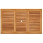 vidaXL Set da Pranzo da Giardino 7 pz in Legno Massello di Teak vidaXL Set da Pranzo da Giardino 7 pz in Legno Massello di Teak