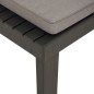 vidaXL Sedie a Sdraio da Giardino con Cuscini 2 pz in Plastica Grigio vidaXL Sedie a Sdraio da Giardino con Cuscini 2 pz in Plastica Grigio
