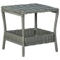 vidaXL Set Divani da Giardino 2pz con Cuscini Polyrattan Grigio Chiaro vidaXL Set Divani da Giardino 2pz con Cuscini Polyrattan Grigio Chiaro