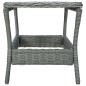 vidaXL Set Divani da Giardino 2pz con Cuscini Polyrattan Grigio Chiaro vidaXL Set Divani da Giardino 2pz con Cuscini Polyrattan Grigio Chiaro
