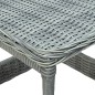 vidaXL Set Divani da Giardino 2pz con Cuscini Polyrattan Grigio Chiaro vidaXL Set Divani da Giardino 2pz con Cuscini Polyrattan Grigio Chiaro