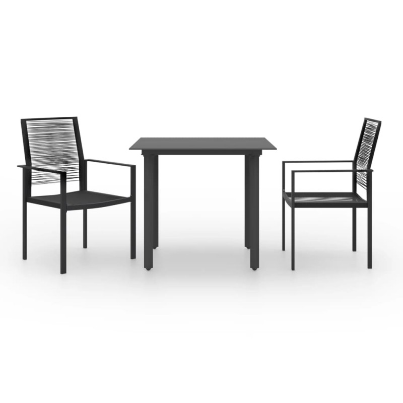 vidaXL Set da Pranzo da Giardino 3 pz vidaXL Set da Pranzo da Giardino 3 pz
