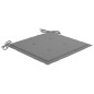 vidaXL Sedie da Giardino 2 pz con Cuscini in Legno Acacia e Acciaio vidaXL Sedie da Giardino 2 pz con Cuscini in Legno Acacia e Acciaio