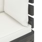 vidaXL Set Divani da Giardino su Pallet 5 pz con Cuscini Massello Pino vidaXL Set Divani da Giardino su Pallet 5 pz con Cuscini Massello Pino