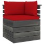 vidaXL Set Divani da Giardino su Pallet 6 pz con Cuscini Massello Pino vidaXL Set Divani da Giardino su Pallet 6 pz con Cuscini Massello Pino
