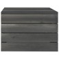 vidaXL Set Divani da Giardino su Pallet 4 pz con Cuscini Massello Pino