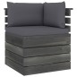 vidaXL Set Divani da Giardino su Pallet 6 pz con Cuscini Massello Pino vidaXL Set Divani da Giardino su Pallet 6 pz con Cuscini Massello Pino