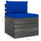 vidaXL Set Divani da Giardino su Pallet 6 pz con Cuscini Massello Pino vidaXL Set Divani da Giardino su Pallet 6 pz con Cuscini Massello Pino