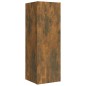 Set di Mobili Porta TV 5 pz Rovere Fumo in Legno Multistrato Set di Mobili Porta TV 5 pz Rovere Fumo in Legno Multistrato