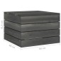 vidaXL Set Divani da Giardino su Pallet 9 pz con Cuscini Massello Pino vidaXL Set Divani da Giardino su Pallet 9 pz con Cuscini Massello Pino