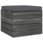 vidaXL Set Divani da Giardino su Pallet 5 pz con Cuscini Massello Pino