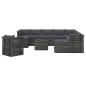 vidaXL Set Divani da Giardino Pallet 12 pz con Cuscini Massello Pino vidaXL Set Divani da Giardino Pallet 12 pz con Cuscini Massello Pino