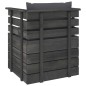 vidaXL Set Divani da Giardino Pallet 12 pz con Cuscini Massello Pino vidaXL Set Divani da Giardino Pallet 12 pz con Cuscini Massello Pino