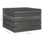 vidaXL Set Divani da Giardino su Pallet 8 pz con Cuscini Massello Pino vidaXL Set Divani da Giardino su Pallet 8 pz con Cuscini Massello Pino
