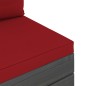 vidaXL Set Divani da Giardino Pallet 12 pz con Cuscini Massello Pino vidaXL Set Divani da Giardino Pallet 12 pz con Cuscini Massello Pino