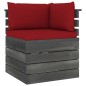 vidaXL Set Divani da Giardino Pallet 12 pz con Cuscini Massello Pino vidaXL Set Divani da Giardino Pallet 12 pz con Cuscini Massello Pino