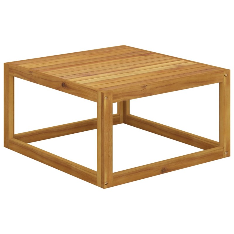 Tavolino da Caffè 68x68x29 cm in Legno Massello di Acacia Tavolino da Caffè 68x68x29 cm in Legno Massello di Acacia