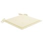 vidaXL Sedie Giardino 4 pz con Cuscini Crema in Massello di Teak vidaXL Sedie Giardino 4 pz con Cuscini Crema in Massello di Teak