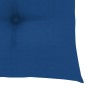 vidaXL Sedie da Giardino 2 pz con Cuscini Blu in Massello di Teak vidaXL Sedie da Giardino 2 pz con Cuscini Blu in Massello di Teak