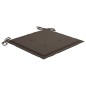 vidaXL Sedie da Giardino e Cuscini Grigio Talpa 2 pz Massello di Teak vidaXL Sedie da Giardino e Cuscini Grigio Talpa 2 pz Massello di Teak