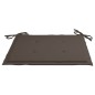 vidaXL Sedie da Giardino e Cuscini Grigio Talpa 2 pz Massello di Teak vidaXL Sedie da Giardino e Cuscini Grigio Talpa 2 pz Massello di Teak