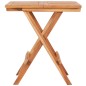 vidaXL Set da Bistrot 3 pz con Cuscini a Quadri Rossi Massello di Teak