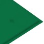 vidaXL Panca da Giardino con Cuscino Verde 120 cm Massello di Teak vidaXL Panca da Giardino con Cuscino Verde 120 cm Massello di Teak