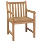 vidaXL Sedie da Giardino 2 pz con Cuscini Azzurro in Massello di Teak vidaXL Sedie da Giardino 2 pz con Cuscini Azzurro in Massello di Teak