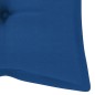 vidaXL Panchina da Giardino Impilabile e Cuscino 128,5cm Teak Massello vidaXL Panchina da Giardino Impilabile e Cuscino 128,5cm Teak Massello