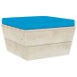 vidaXL Set Divani da Giardino su Pallet 4 pz con Cuscini Legno Abete vidaXL Set Divani da Giardino su Pallet 4 pz con Cuscini Legno Abete