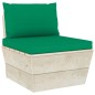 vidaXL Set Divani da Giardino su Pallet 6 pz con Cuscini Legno Abete vidaXL Set Divani da Giardino su Pallet 6 pz con Cuscini Legno Abete