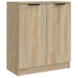 Credenze 2 pz Rovere Sonoma 60x30x70 cm in Legno Multistrato Credenze 2 pz Rovere Sonoma 60x30x70 cm in Legno Multistrato