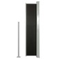 vidaXL Tenda da Sole Laterale Retrattile 140 x 300 cm Nera vidaXL Tenda da Sole Laterale Retrattile 140 x 300 cm Nera