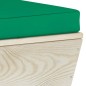 vidaXL Set Divani da Giardino su Pallet 10 pz con Cuscini Legno Abete vidaXL Set Divani da Giardino su Pallet 10 pz con Cuscini Legno Abete